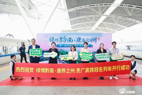黔南新增旅游形象流動(dòng)名片 貴廣高鐵“綠博黔南 康養(yǎng)之州”冠名列車正式運(yùn)行